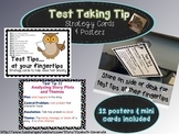 Test Taking Vocabulary and more -Posters and Strategy Card