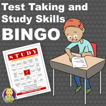 Preview of Test Taking and Study Skills BINGO