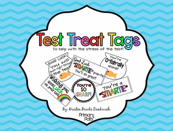 Preview of Test Treat Tags FREEBIE!