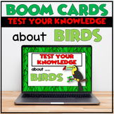 Test Your Knowledge Boom Cards | BIRDS