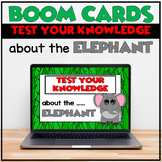 Test Your Knowledge Boom Cards | ELEPHANT