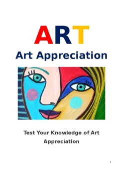 Preview of Test Your Knowledge of Art Appreciation
