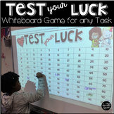 Test Your Luck Whiteboard Game