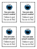 Test encouragement note smart cookie