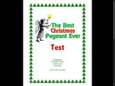 Test for The Best Christmas Pageant Ever by Barbara Robinson