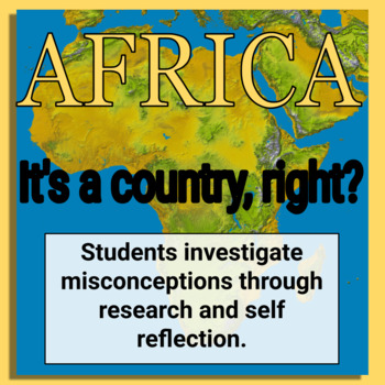 Preview of Test your knowledge of Africa & stereotypes.  DISTANCE LEARNING or in class.