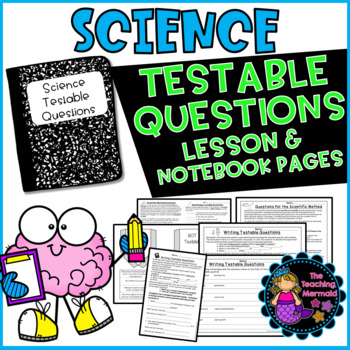 Preview of Testable Questions A Scientific Method Support Lesson - Mini Lesson