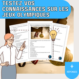Quiz/ Les Jeux Olympiques de Paris| French Paris |2024 Oly
