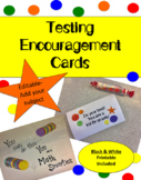 Testing Encouragement Cards