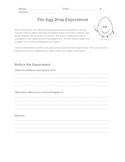 Testing Forces - The Egg Drop Experiment
