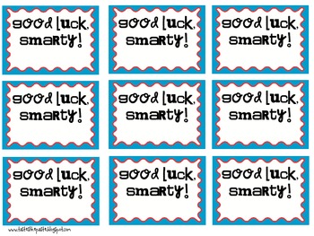 smarty pants printable testing just bcause