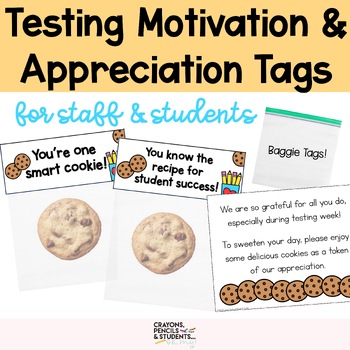 Preview of Testing Motivation & Appreciation Cookie Tags