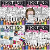 Testing Motivation Bundle | Testing Motivation Coloring Pa
