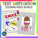 Testing Motivation Coloring Pages Bundle