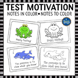 Testing Motivation Positive Notes for Students