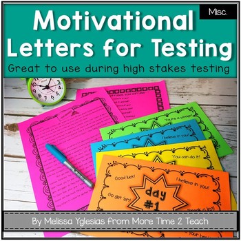 Preview of Testing: Motivational Letters for Students