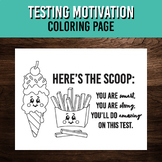 Testing Motivational Coloring Page for Students with Ice C