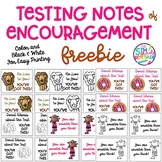 Testing Notes of Encouragement Printable FREEBIE Melonhead