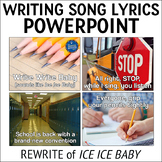 Testing Song Lyrics PowerPoint for Ice Ice Baby