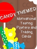 Motivational Testing Posters and Trading Cards - Candy Theme