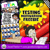 Testing Sign Motivation Poster and Reward Tags FREE