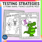 Testing Strategies Coloring Pages Animal Theme