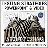 Testing Strategies PowerPoint and Music Video Animal Theme