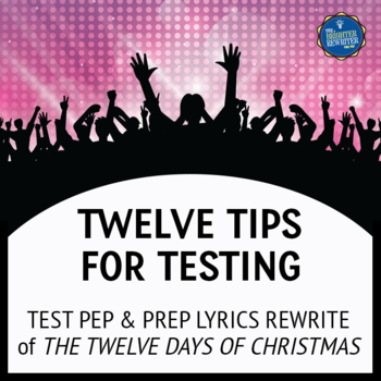 Preview of Testing Strategies Song Lyrics for Twelve Days of Christmas