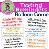 Testing Tips and Reminders Balloon Game