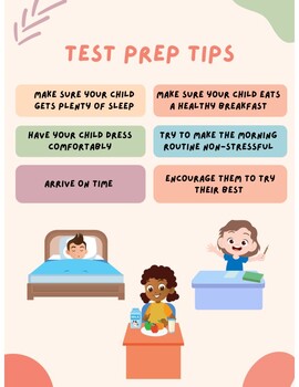 Preview of Testing Tips for Parents
