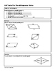 Tests for Parallelograms Lesson by Mrs E Teaches Math | TpT