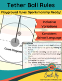 Tetherball Rules - Elementary, Secondary, P.E. Physical Education