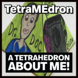 TetraMEdron - First Day of School All About Me Activity - 