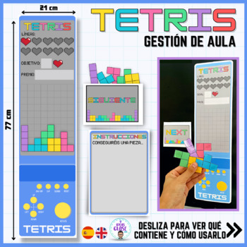 Tetris- classroom management- gestión de aula by Ideas Clase abc