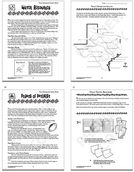 texas geography bundle 4th grade texas history all content included