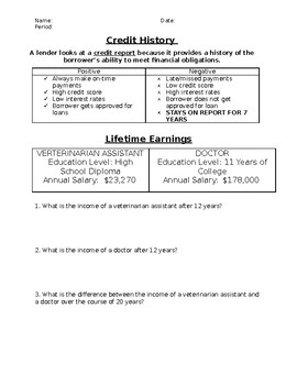 texas 6th grade personal financial literacy part 2 by doing math daily