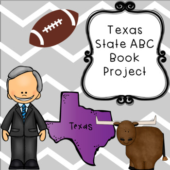 Preview of Texas ABC Book Research Project--Digital and Paper-Based