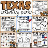 Texas Activity Pack - Go Texan Day - Cowboy - Writing, Gam