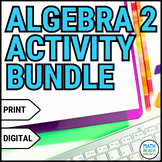 Texas Algebra 2 Digital Activities for Google Slides ™