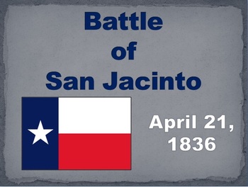 battle of san jacinto flag