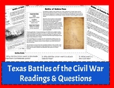 Texas Battles of the Civil War Readings & Questions