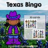 Texas Bingo - Texas History Vocabulary Game