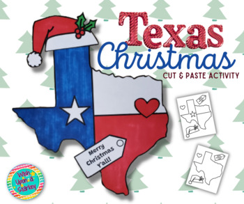 Preview of Texas Christmas Craft