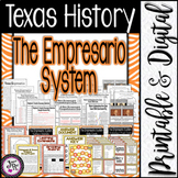 Texas History / The Empresario System / Unit 5 / Printable