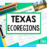 Texas Ecosystems Projects | 4th Grade 5th Grade End of Yea
