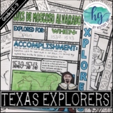 Texas Explorers Doodle Notes and Digital Guided Notes Expa