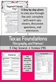Texas Foundations-  Texas Regions & Natives