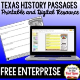 Texas Free Enterprise System Reading Comprehension Passage