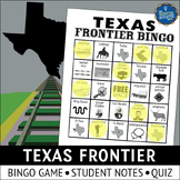 Texas Frontier Bingo Game