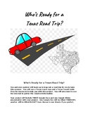 Geography Project - Who's Ready for a Texas Road Trip? (Wo